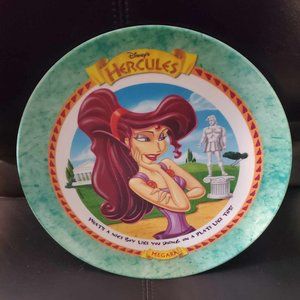 Disney Hercules "Megara" Collectible Melamine Plate - appears to be Vintage 1997